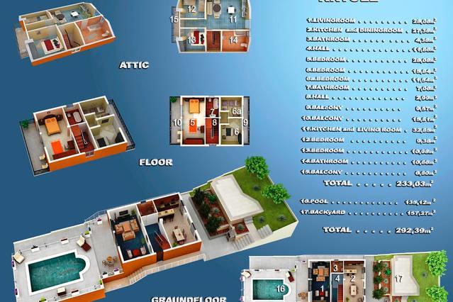 Villa تيفات الغرفة الصورة